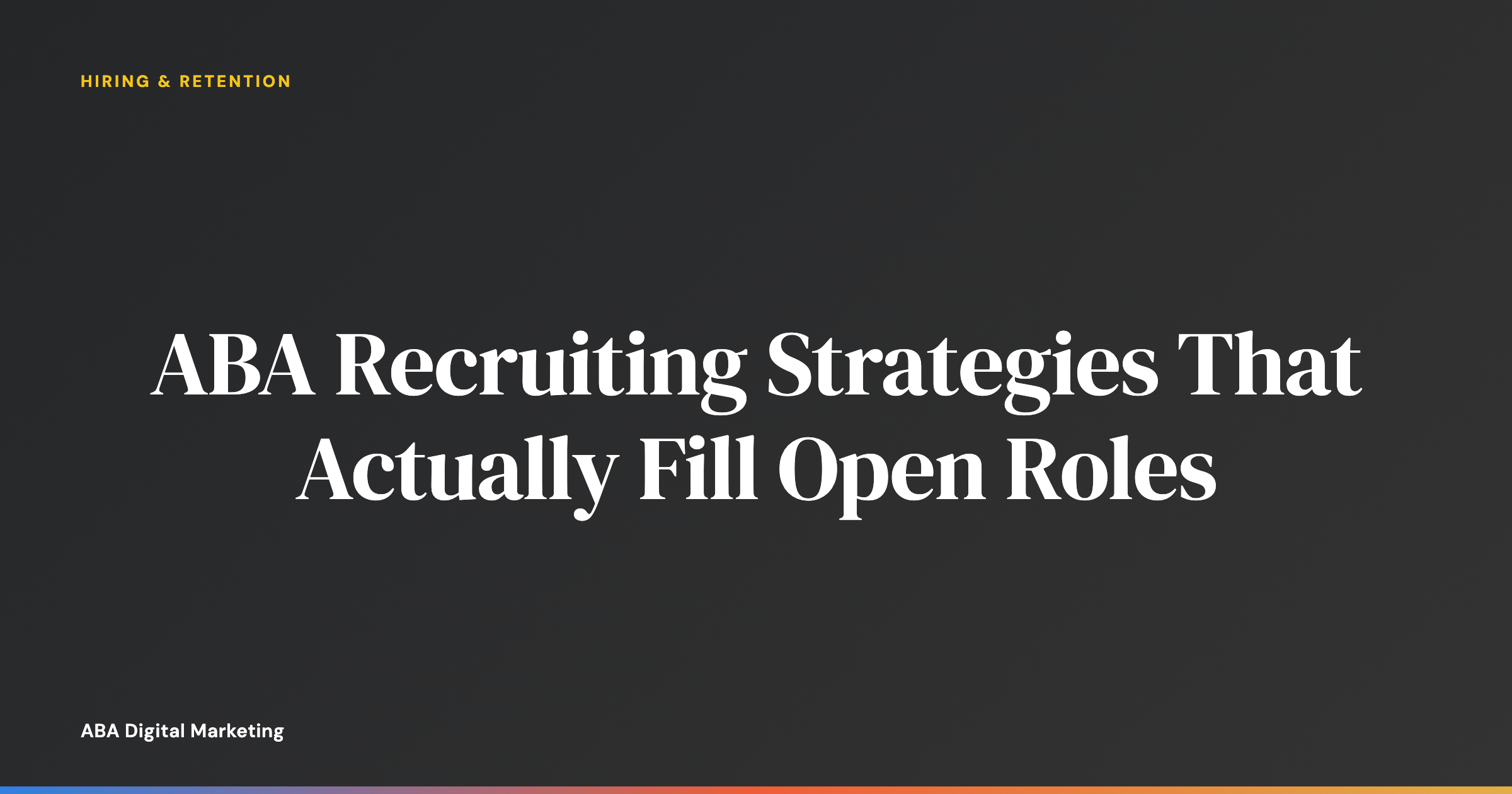 ABA clinic owner reviewing job applications for open RBT roles