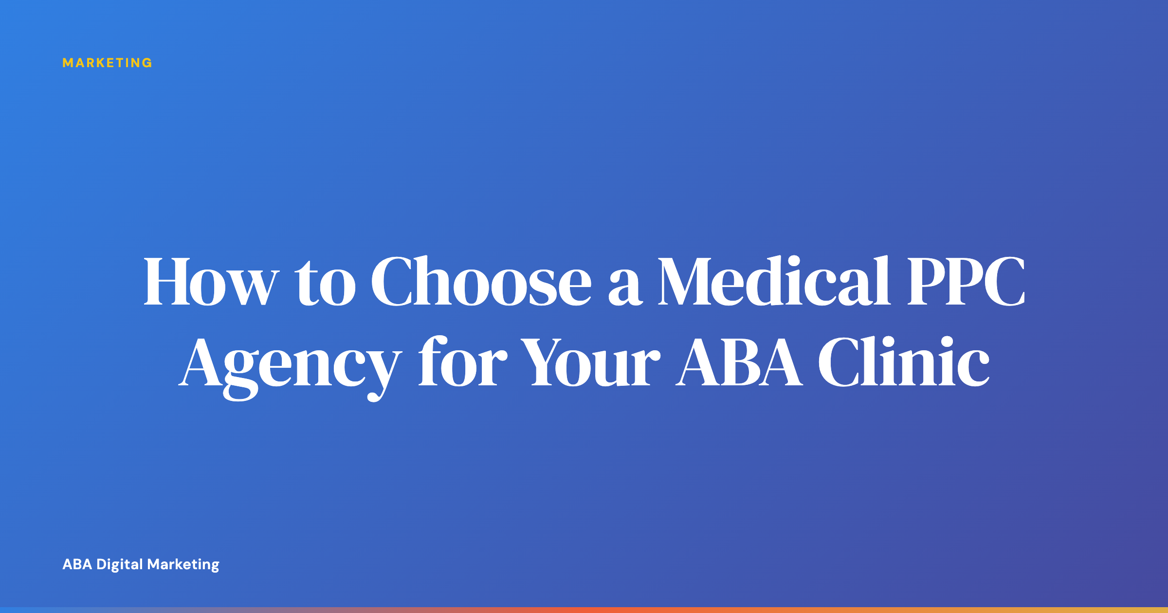 ABA clinic owner comparing PPC agency proposals across two laptops at a desk