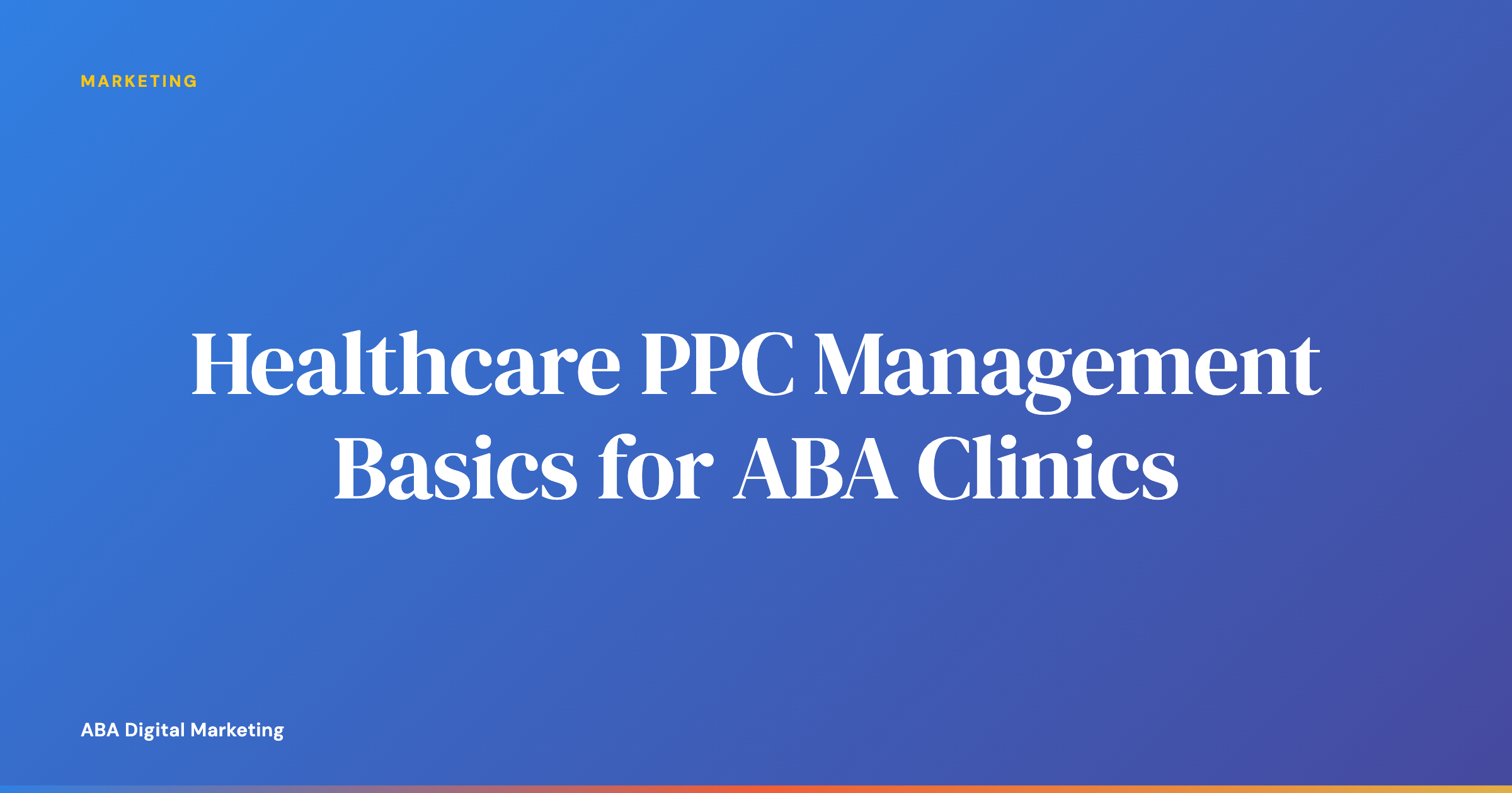 ABA clinic owner reviewing a Google Ads dashboard for cost per lead trends